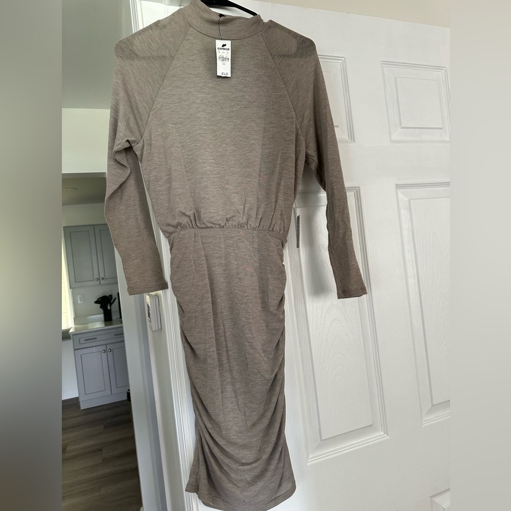 Brand new long sleeve sweater dress from Express